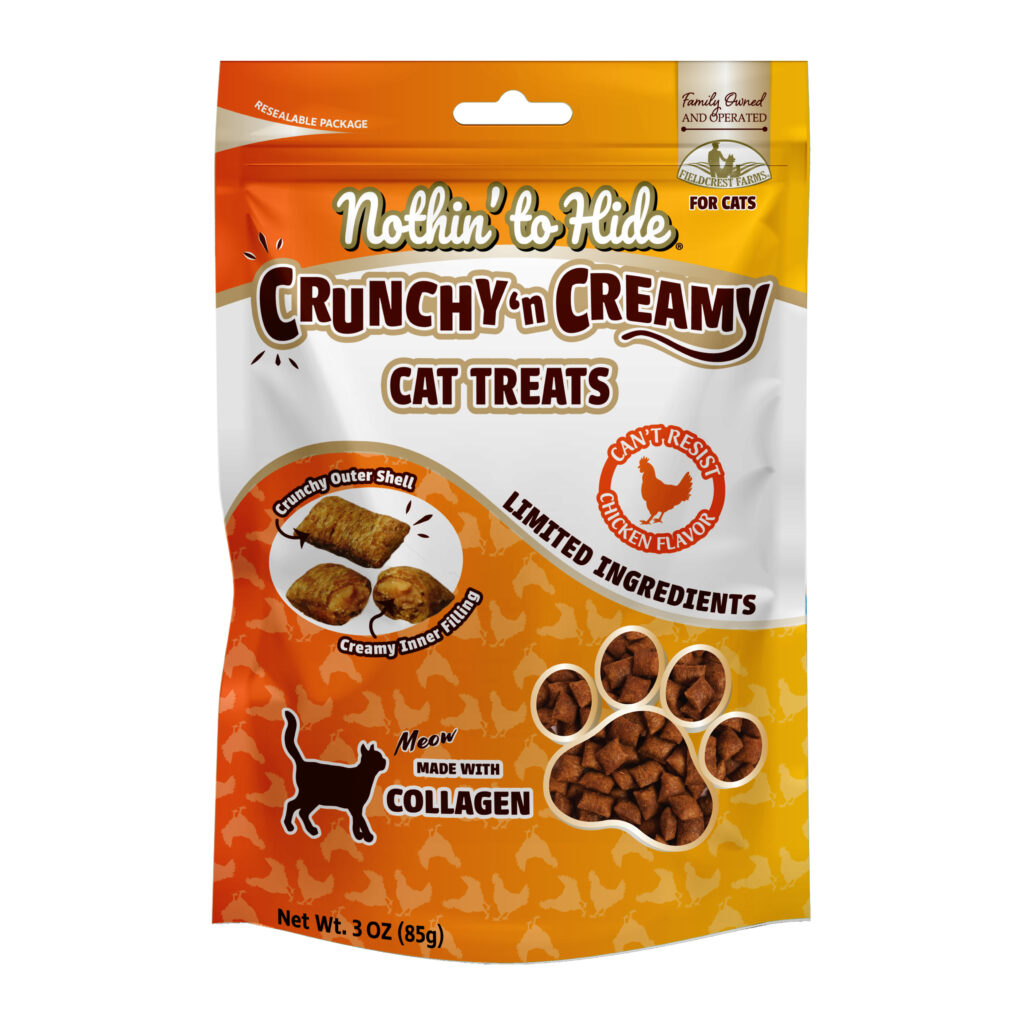 Nothin' To Hide Crunchy & Creamy Chicken Flavor & Collagen Cat