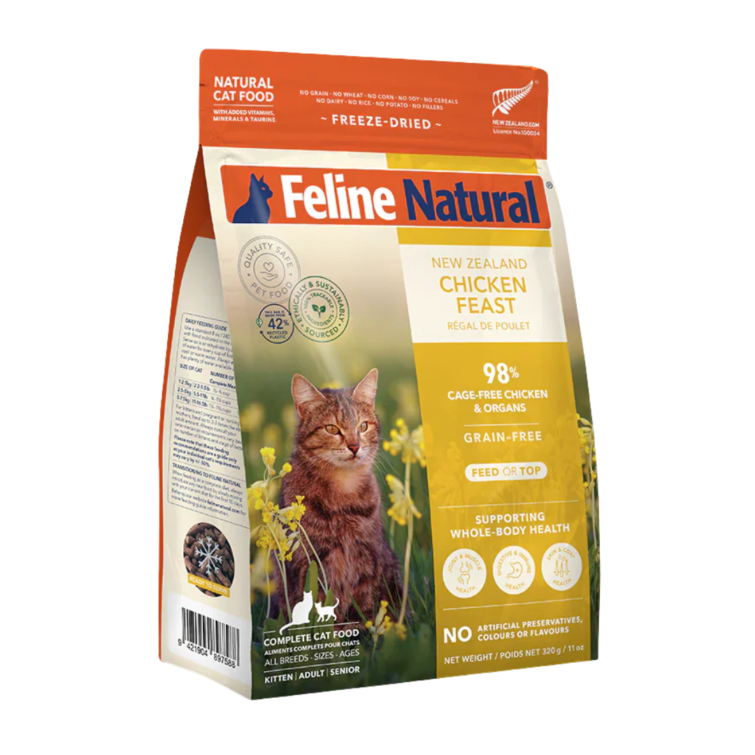Natural Pet Food Group Chicken Feast Freeze-Dried Cat Food 11 oz