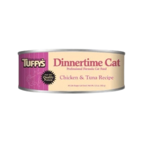 NUTRISOURCE Tuffy's Dinnertime Chicken & Tuna Recipe Canned Cat