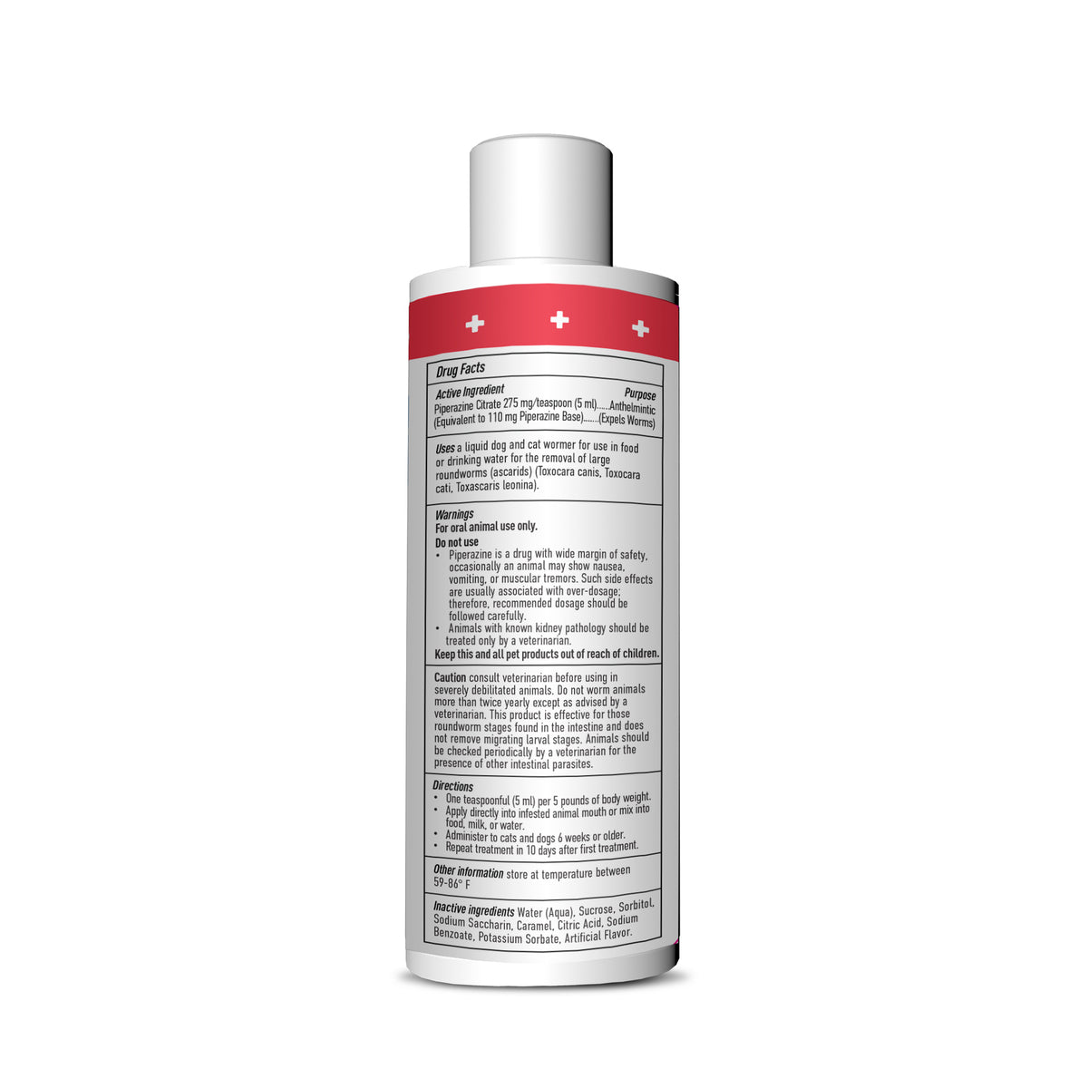 Cardinal Pet Care Remedy+Recovery Pet Wormer for Dogs, Cats, Puppies & Kittens 8 oz
