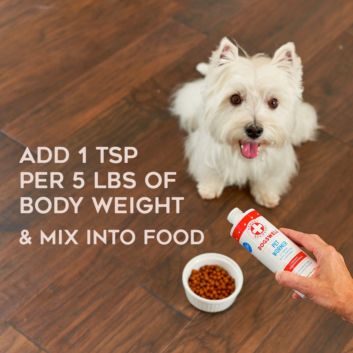 Cardinal Pet Care Remedy+Recovery Pet Wormer for Dogs, Cats, Puppies & Kittens 8 oz