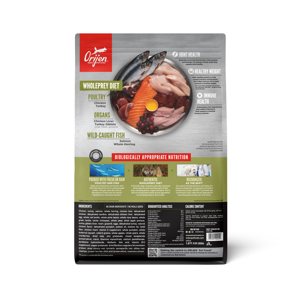 ORIJEN Senior Grain-Free Dry Dog Food