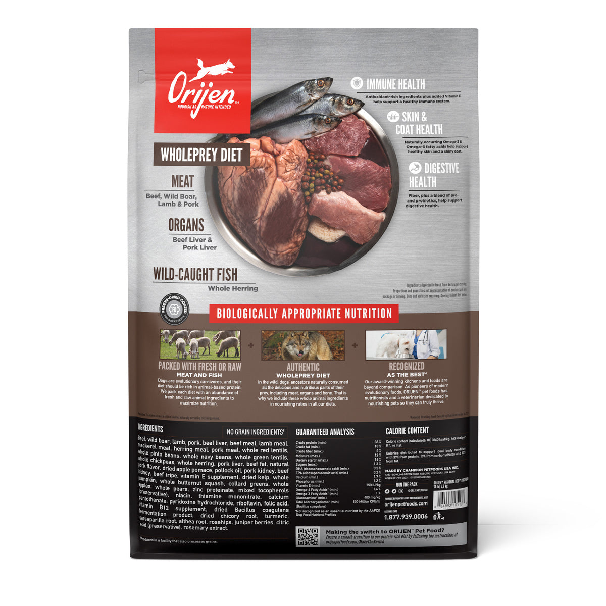 Orijen Regional Red Grain-Free Dry Dog Food