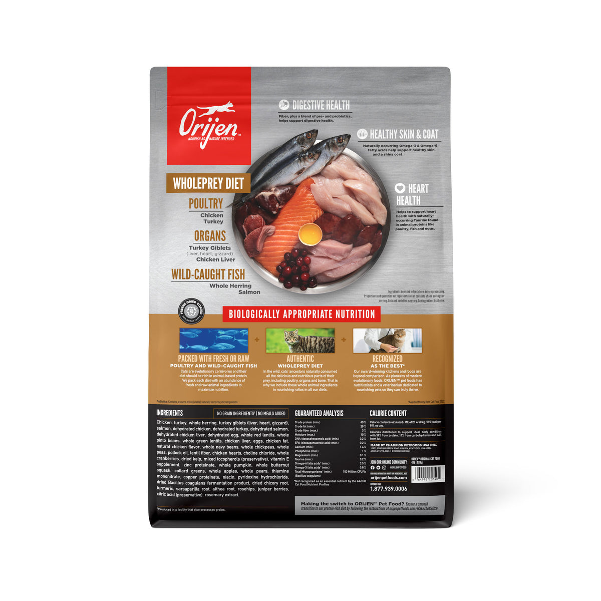 Orijen Original Cat Grain-Free Dry Cat Food