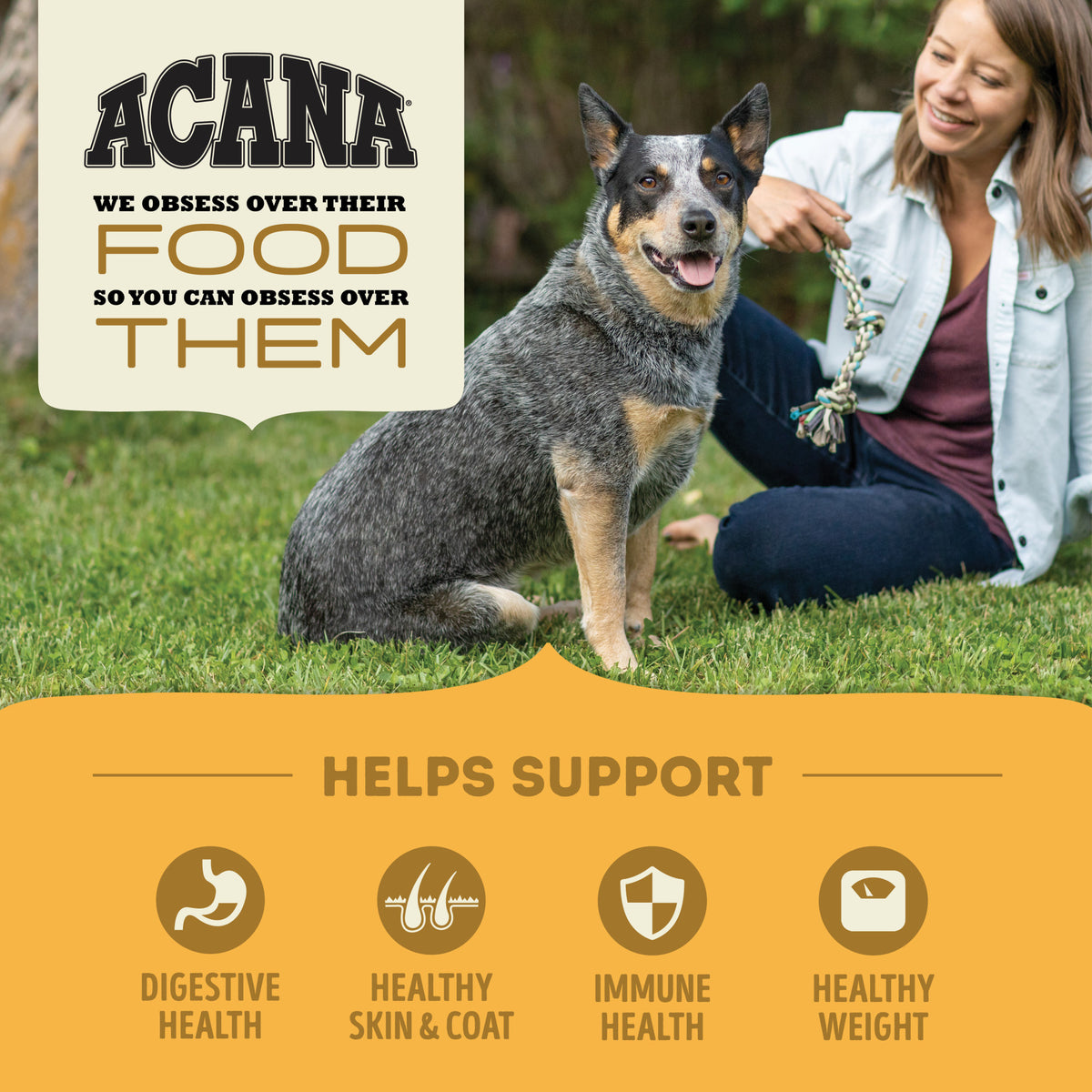 Acana Free-Run Poultry Formula Grain-Free Dry Dog Food