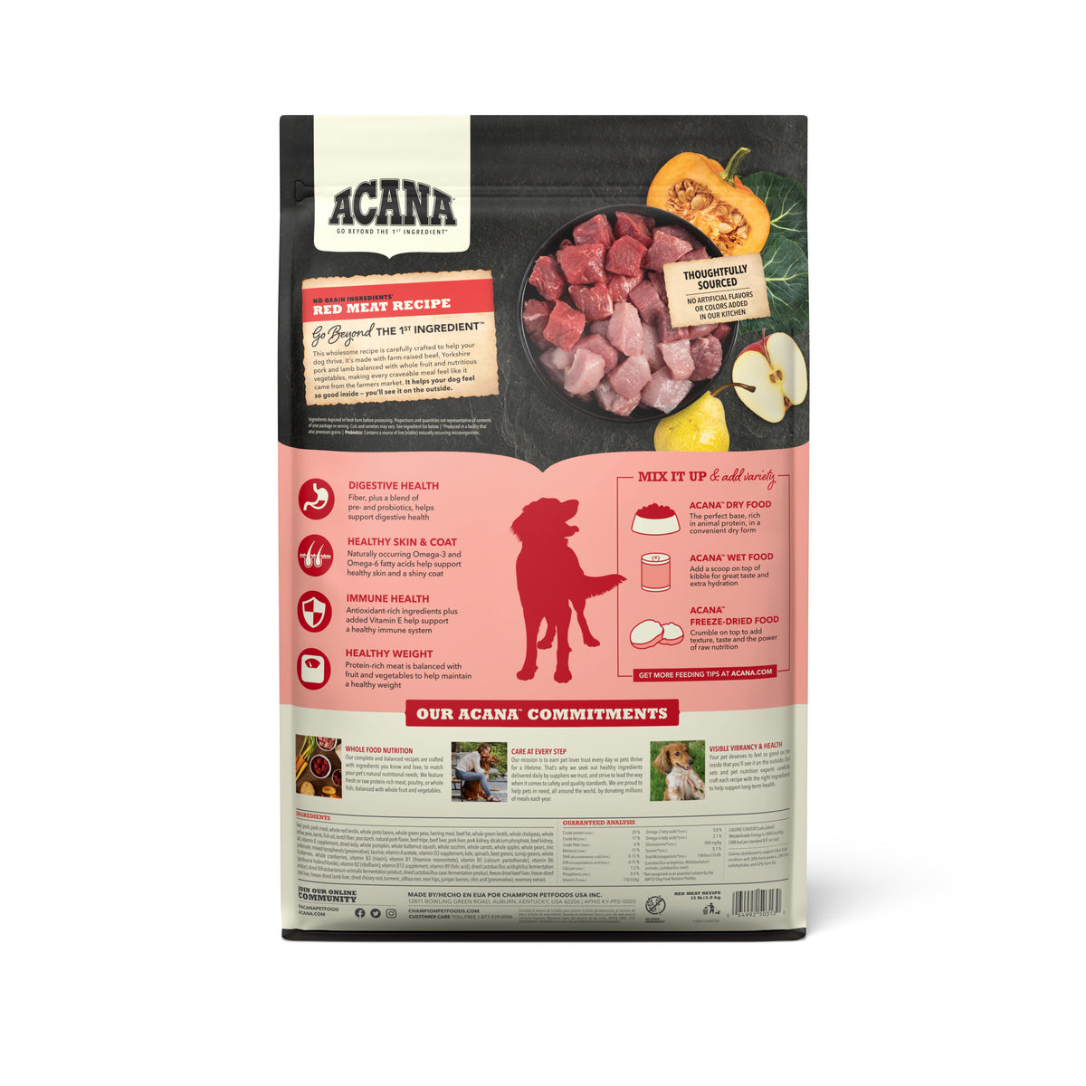 Acana Red Meat Formula Grain-Free Dry Dog Food