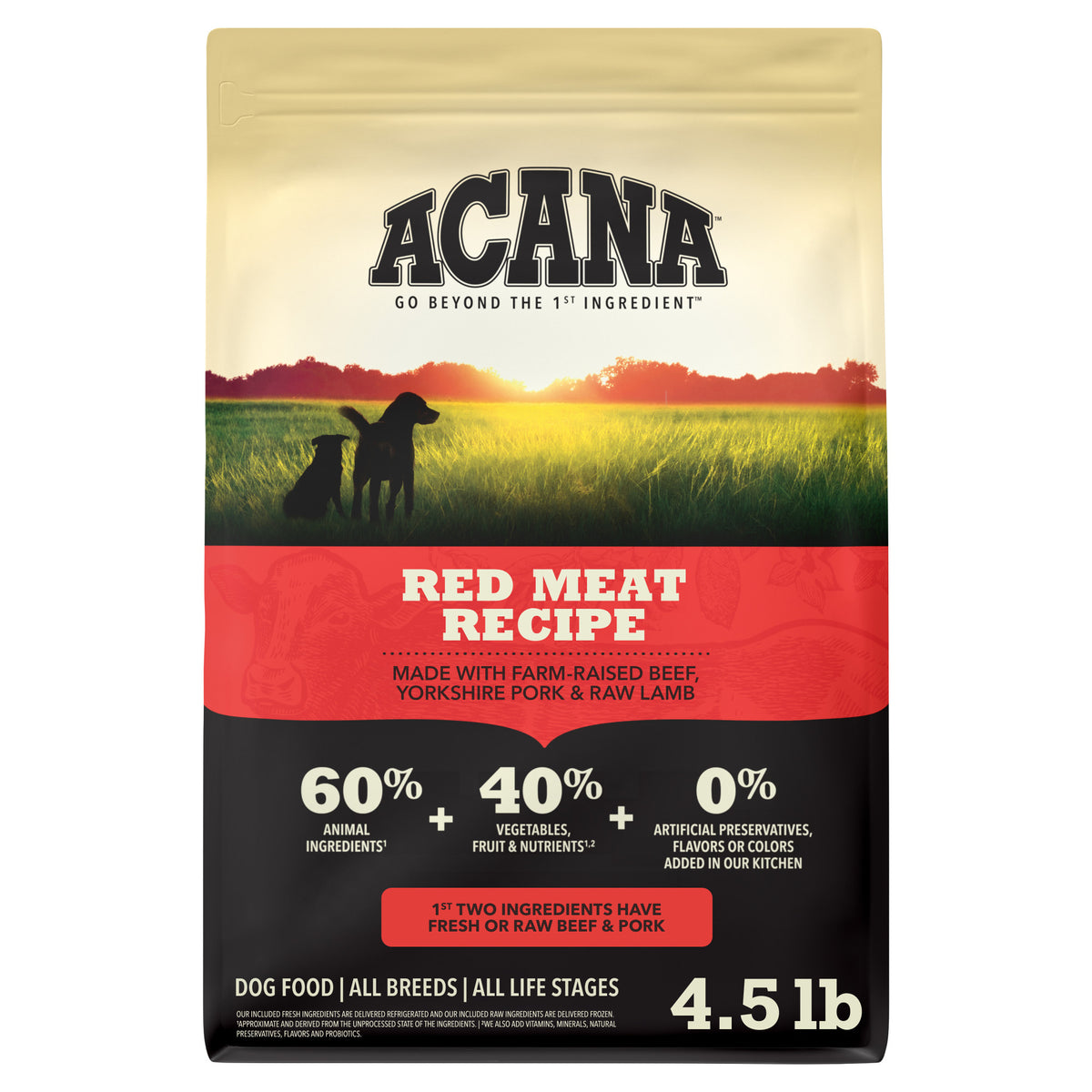 Acana Red Meat Formula Grain-Free Dry Dog Food