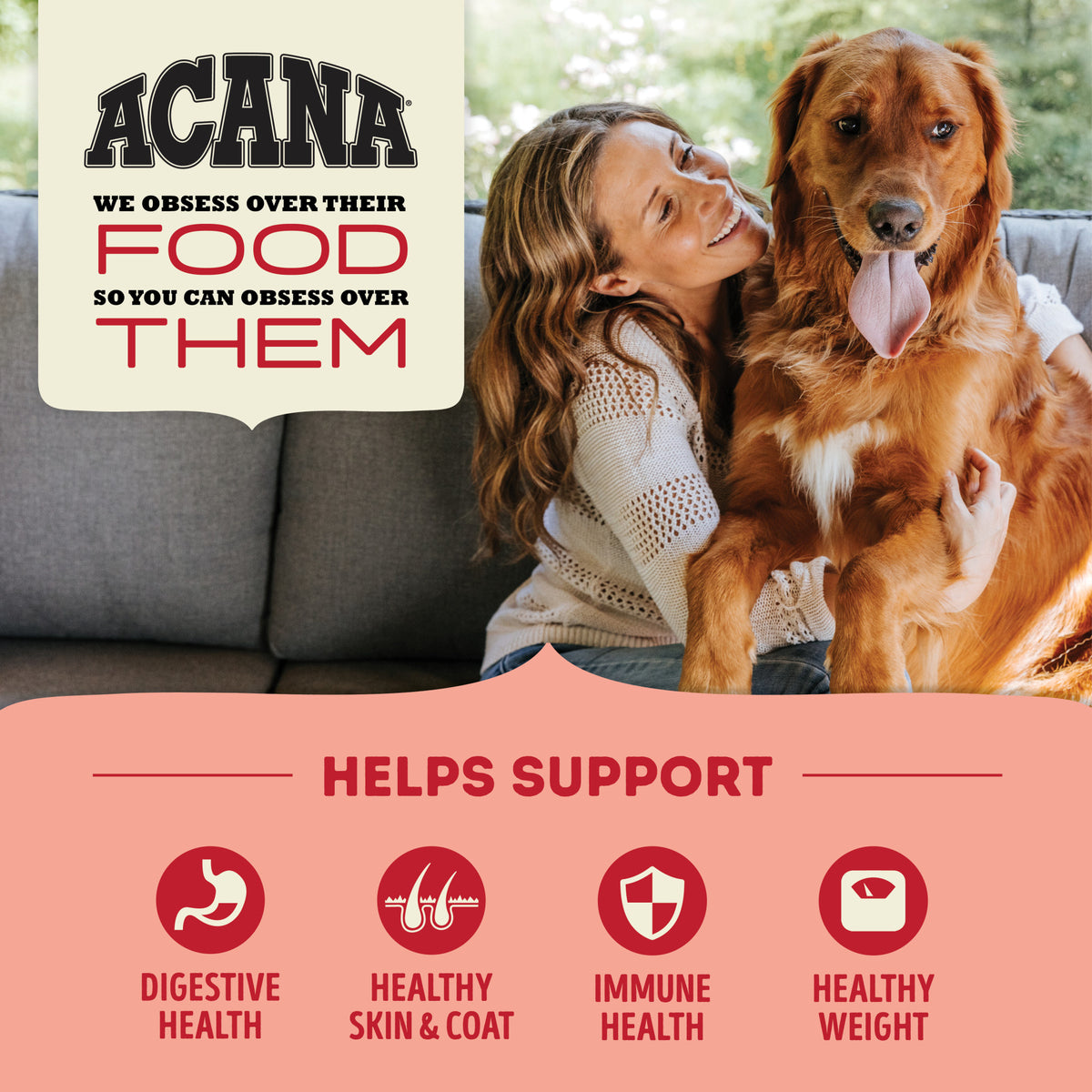 Acana Red Meat Formula Grain-Free Dry Dog Food