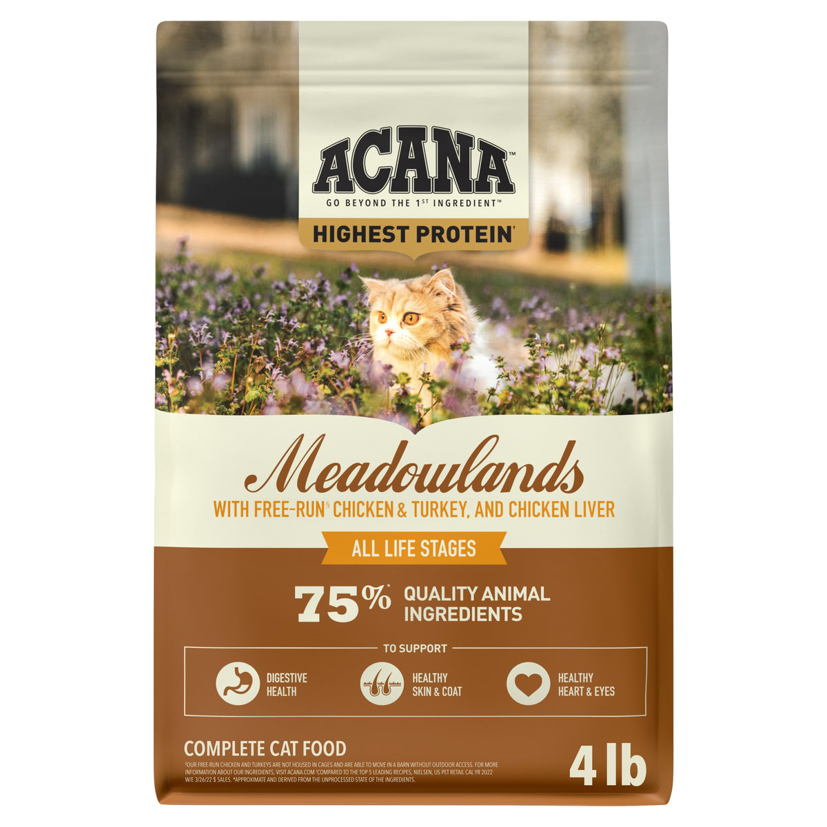 Acana Meadowlands Grain-Free Dry Cat Food
