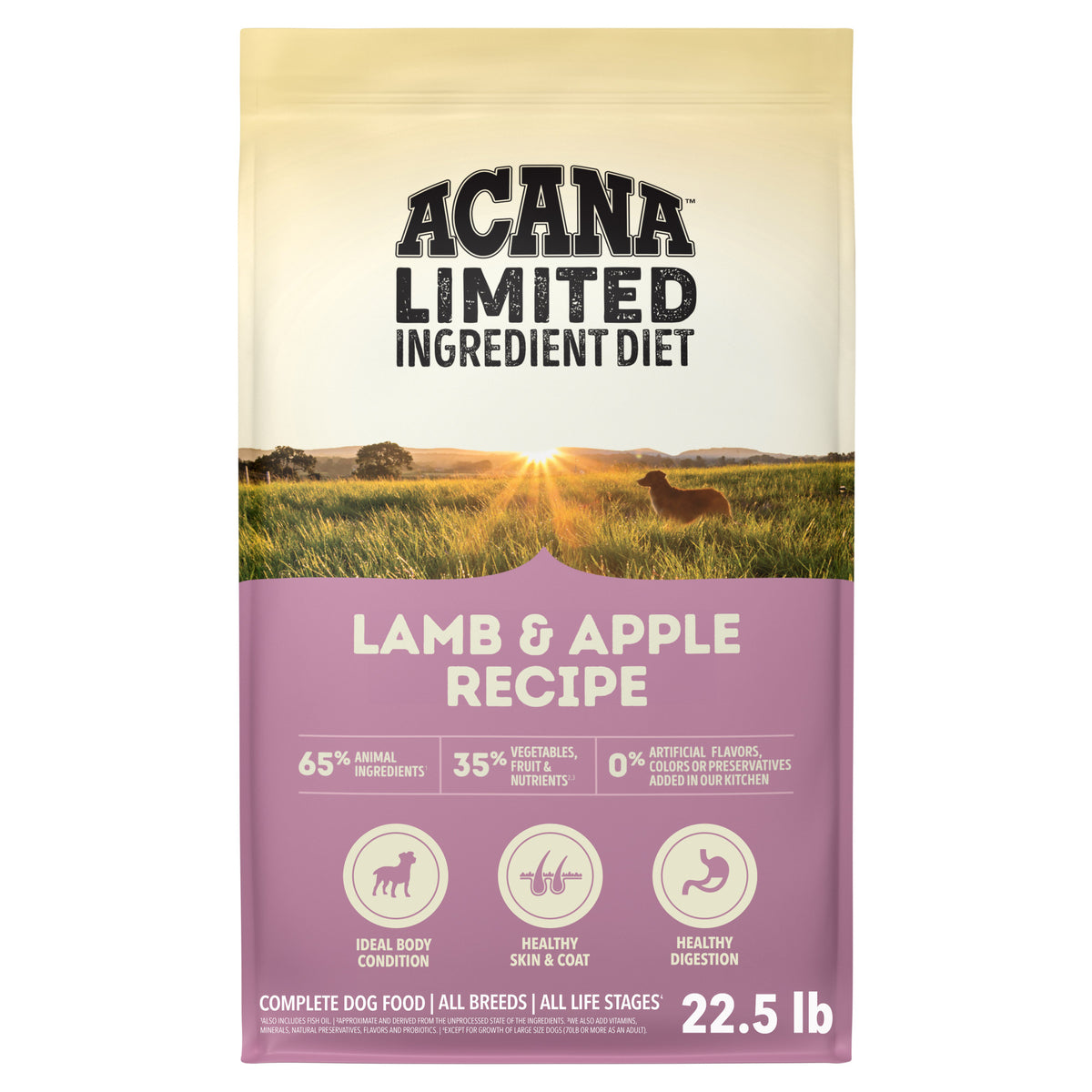 ACANA Singles Limited Ingredient Diet Lamb & Apple Recipe Grain-Free Dry Dog Food