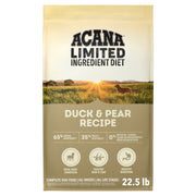 Acana Limited Ingredient Duck & Pear Recipe Dry Dog Food 22.5 lb