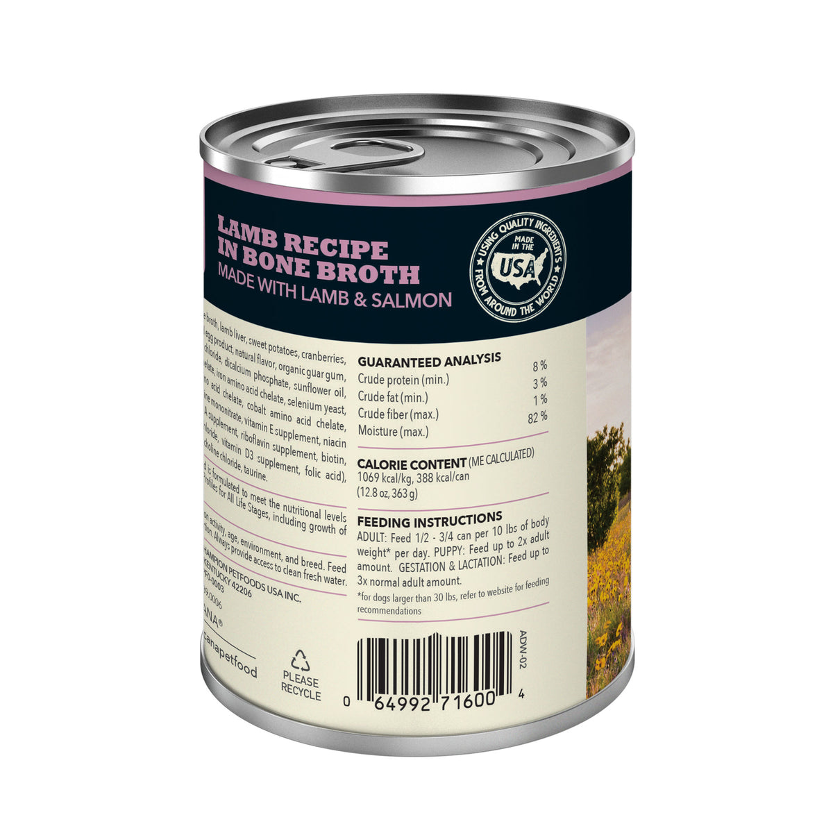 Acana Premium Chunks Lamb Recipe in Bone Broth for Dogs