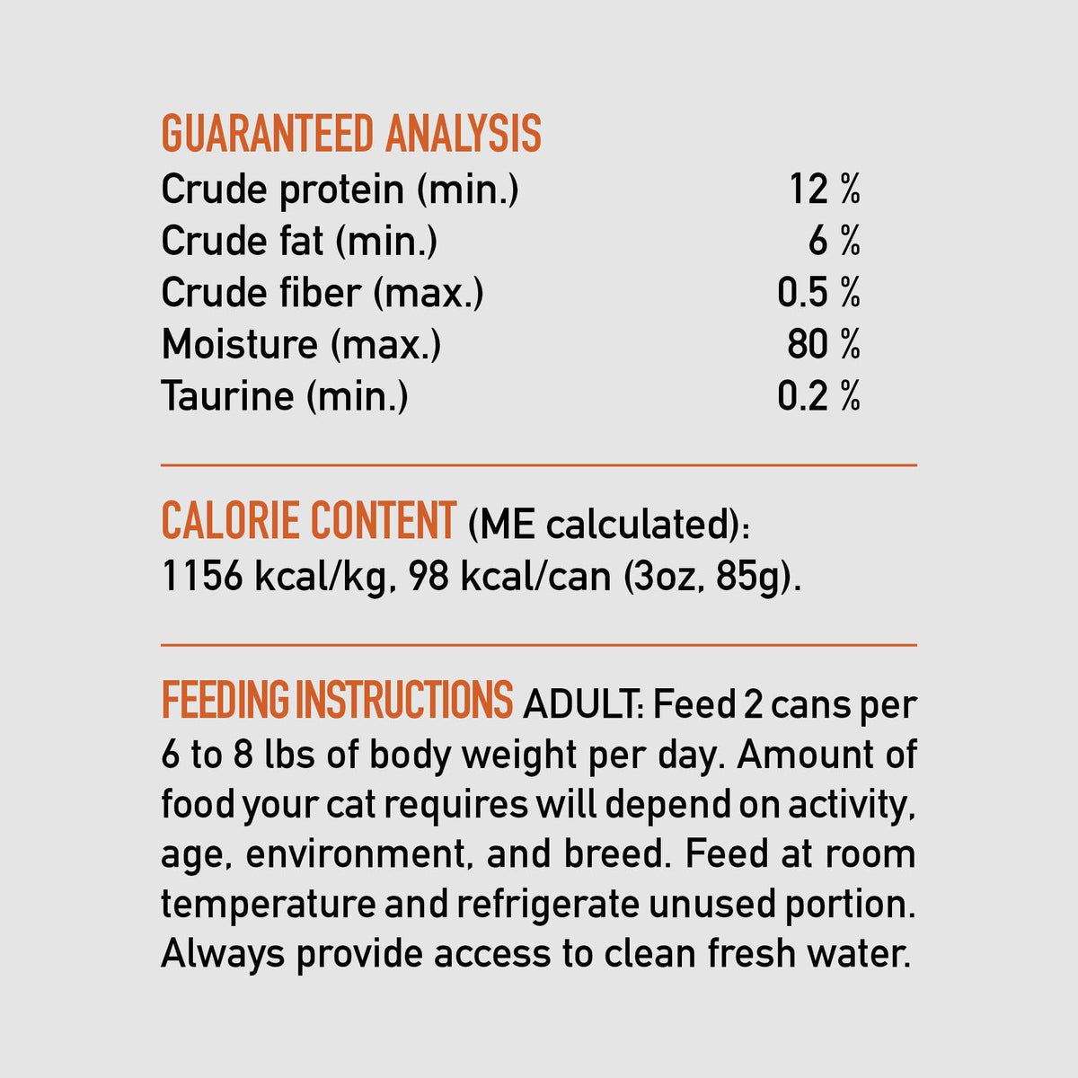 Orijen Original Entrée Wet Food for Adult Cats