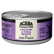 ACANA Premium Pate, Chicken & Tuna Recipe Wet Food for Kittens