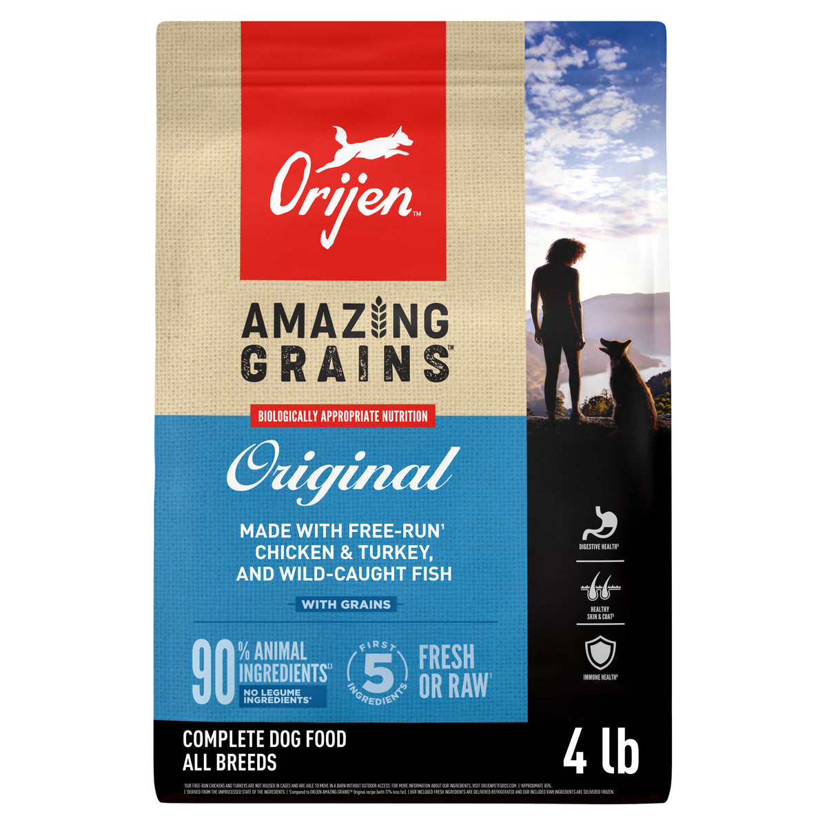 Orijen Amazing Grains Original Dry Dog Food