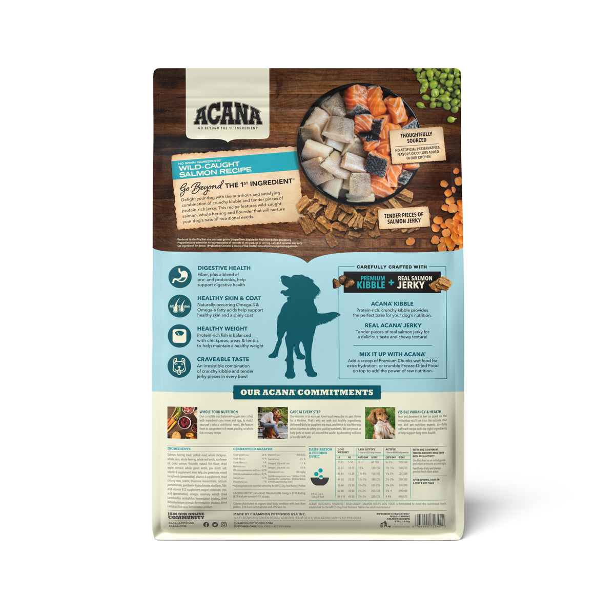 Acana Butcher's Favorites Grain-Free Wild-Caught Salmon Recipe Dry Dog Food