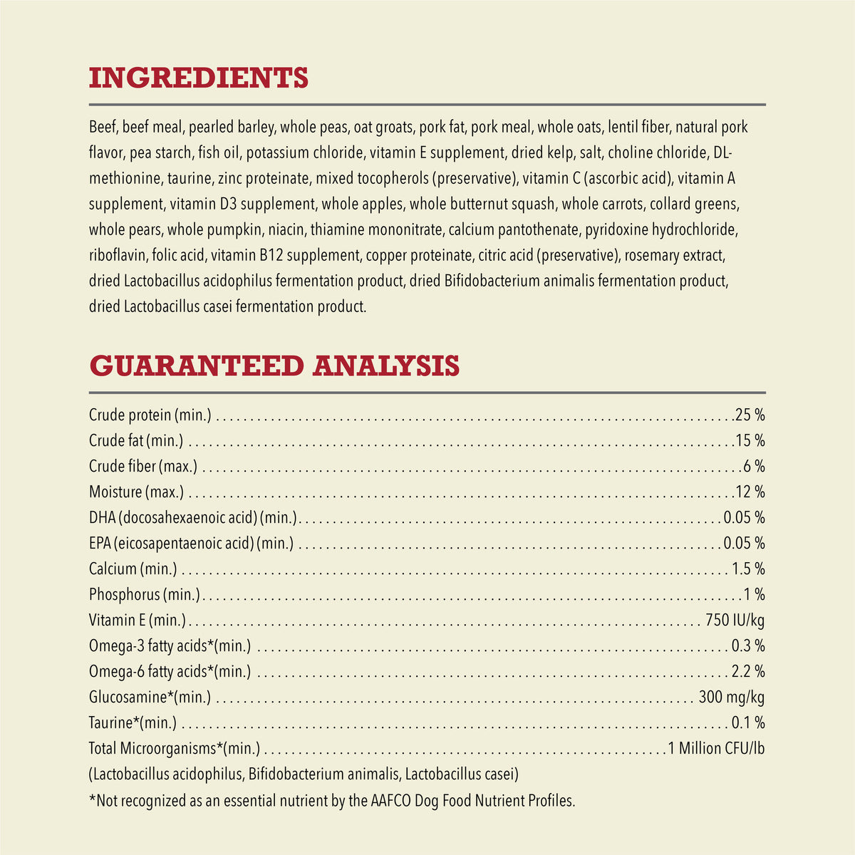 Acana Classics Beef & Barley Recipe Dry Dog Food