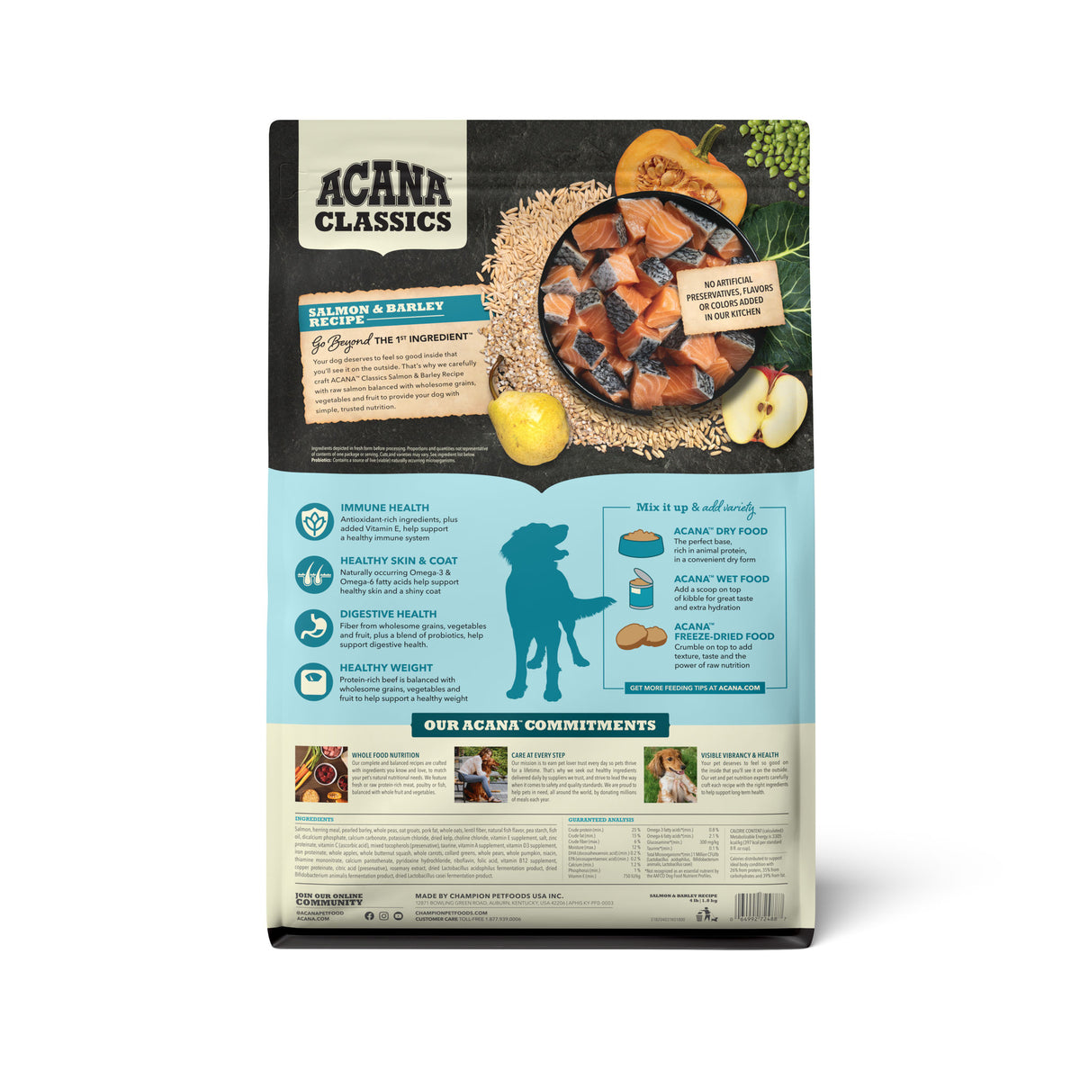 Acana Classics Salmon & Barley Recipe Dry Dog Food