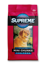 Supreme Mini Chunks Adult Dry Dog Food 40 lb