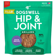 Dogswell Grillers Hip & Joint Grain-Free Duck Recipe Dog Treats 20 oz