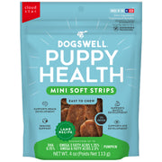 Dogswell Puppy Health Mini Soft Strip Dog Treats, Lamb Recipe 10 oz
