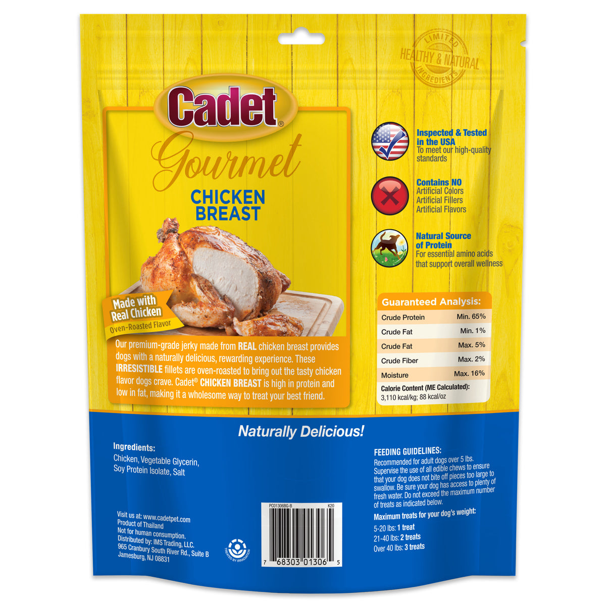 Cadet Gourmet Real Chicken Breast Dog Treats