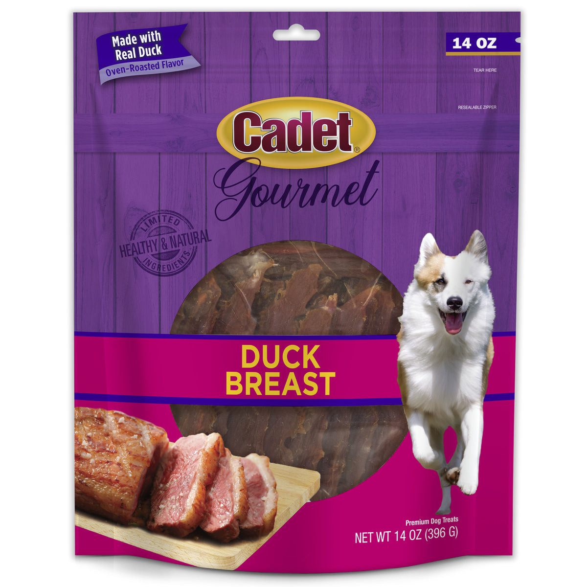 Cadet Gourmet Real Duck Breast Dog Treats
