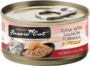 Fussie Cat Tuna With Salmon Formula In Aspic Grain-Free Canned Cat Food