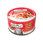 FUSSIE CAT Tuna with Salmon Formula in Goat Milk Gravy Canned Cat Food