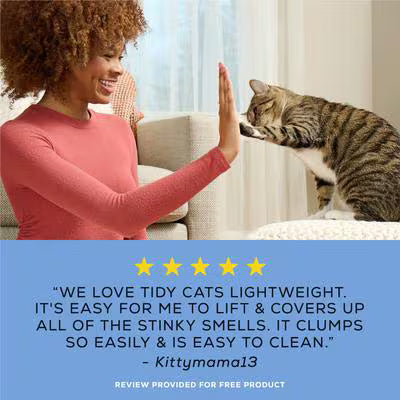 Tidy Cats Light Weight Glade Dust Free Clumping Cat Litter 8.5 lb