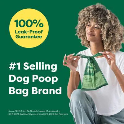 Earth Rated Lavender Scented Handle-Tie Dog Waste Bags 120 pk