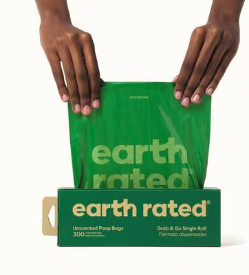 Earth Rated Unscented Grab & Go Dog Waste Bags 300 pk
