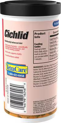 Tetra Cichlid Flakes 2.82 oz