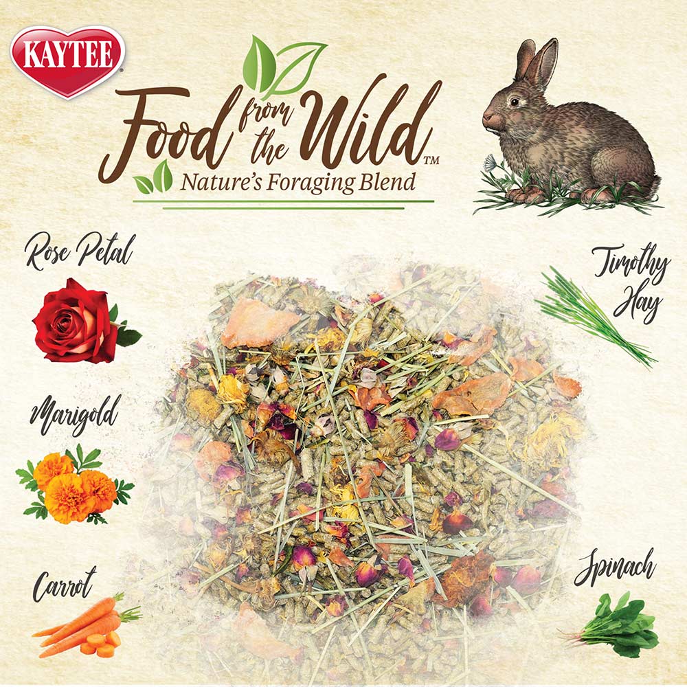 Kaytee Food from the Wild Rabbit Food 4 lb