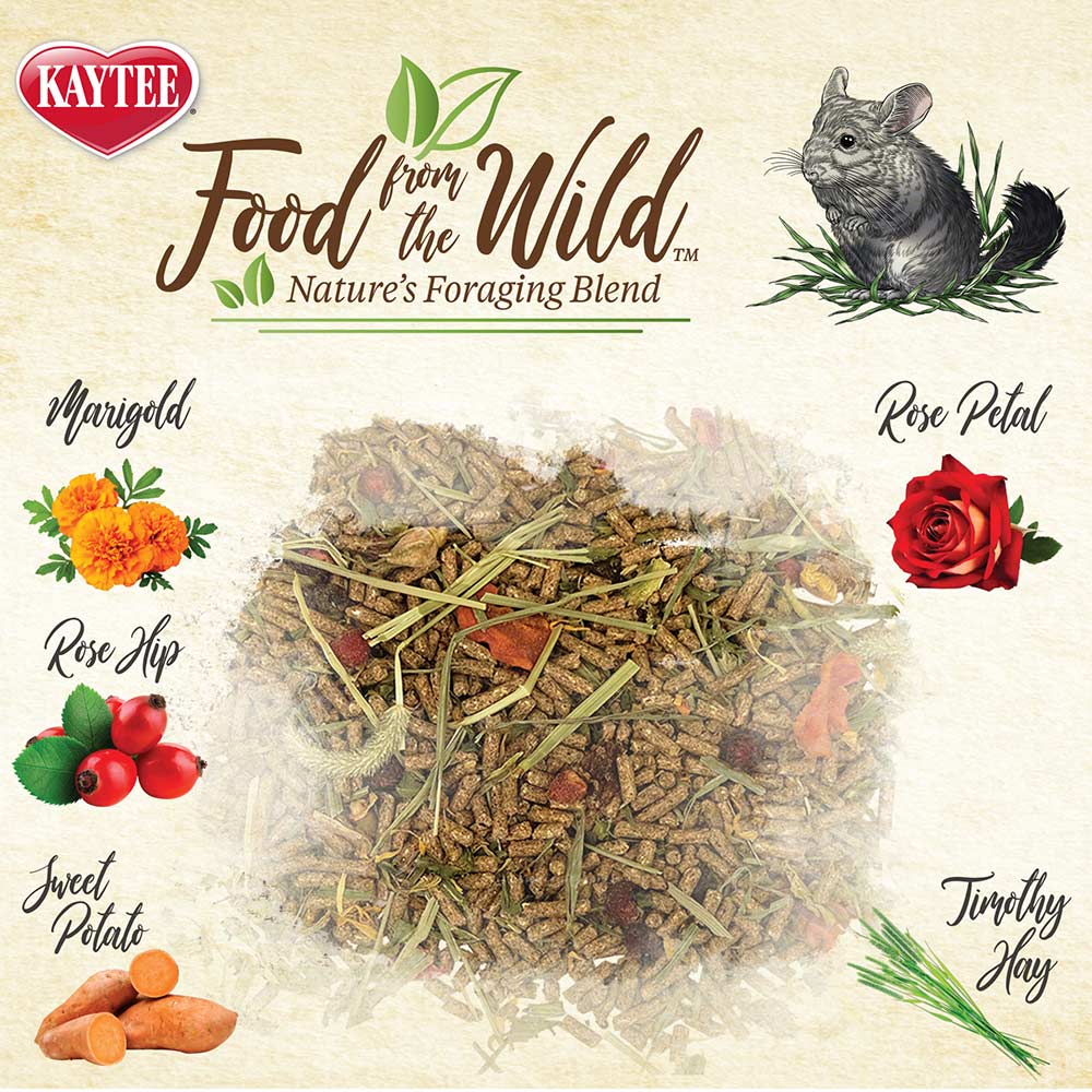 Kaytee Food from the Wild Chinchilla Food 3 lb