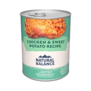 Natural Balance L.I.D. Limited Ingredient Diets Grain Free Chicken & Sweet Potato Formula Canned Dog Food