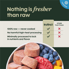 Instinct Frozen FreshRaw Medallions Grass-Fed Beef Recipe Adult Dog Food 3 lb