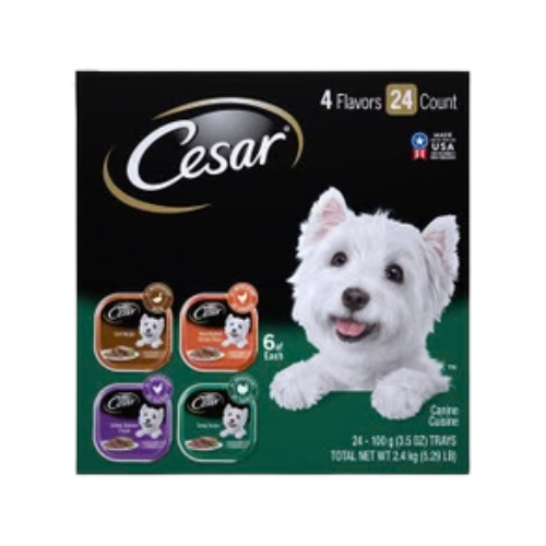 Cesar Real Chicken, Turkey & Duck Variety Pack Dog Food