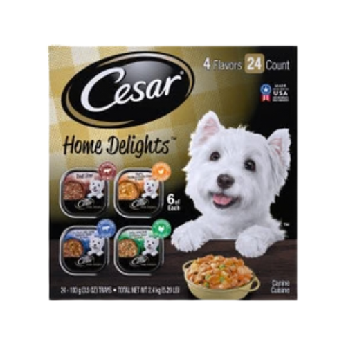 Cesar Home Delights Variety Pack Dog Food
