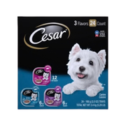Cesar Filets Beef Flavors In Gravy Variety Pack Dog Food