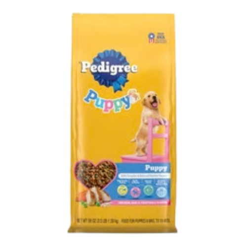 Pedigree Puppy Growth & Protection Chicken & Vegetable Flavor Dry Dog Food