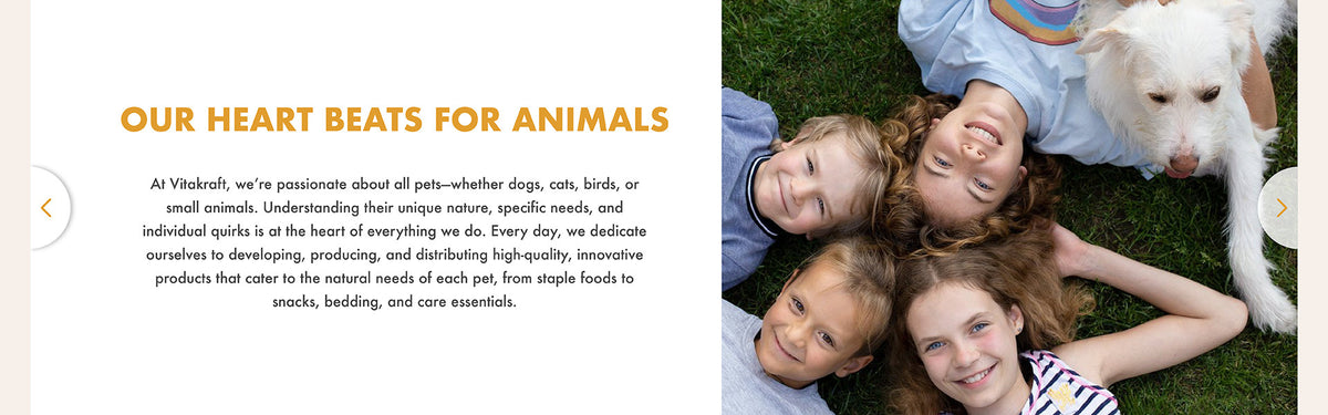 Our heart beats for animals