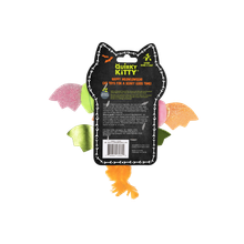 Petmate Halloween Jack O Lantern Bats Cat Toy 3 pk