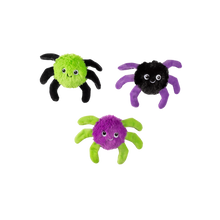 Pet Fringe Studio Halloween Webbed In Mischief Dog Toy 3 pk