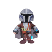 Bark The Mandalorian Bounty Fetcher Plush Tug + Multi-Part Dog Toy 14 in