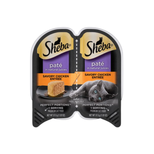 Sheba Perfect Portions Savory Chicken Pate In Natural Juices Entree Wet Cat Food