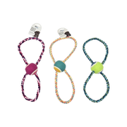 Kole Imports Figure 8 Rope and Tennis Ball Dog Toy Assorted