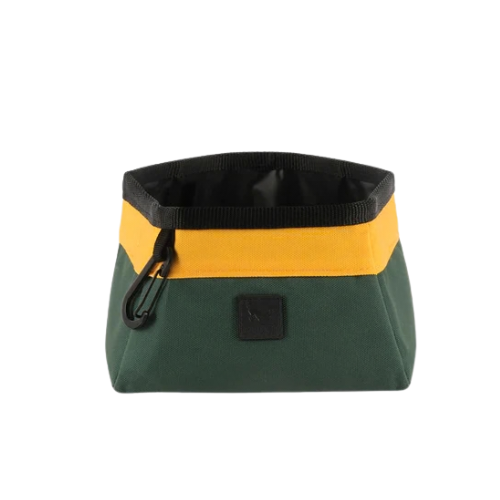 P.l.a.y. Landscape Series Travel Dog Water Bowl- Moss