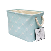 Kole Imports Teal Rectangle Pet Storage Bin