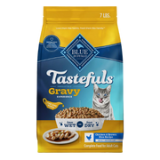 Blue Buffalo Tastefuls Irresistible Gravy Experience Adult Indoor Chicken & Brown Rice Recipe Dry Cat Food 7 lb